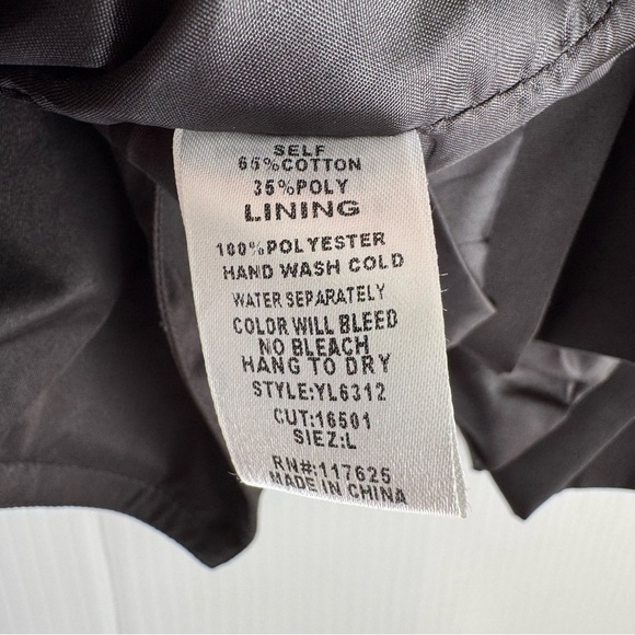 Ya Los Angeles black Double-Breasted Blazer size large - Picture 3 of 6